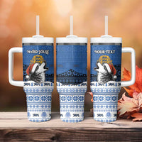 Personalized Estonia Christmas Tumbler With Handle Haid Joule - Wonder Print Shop