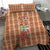 Panda Christmas Bedding Set Ho Ho Ho Caramel Pattern - Wonder Print Shop
