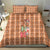 Panda Christmas Bedding Set Ho Ho Ho Caramel Pattern - Wonder Print Shop