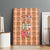 Panda Christmas Canvas Wall Art Ho Ho Ho Caramel Pattern - Wonder Print Shop