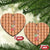 Panda Christmas Ceramic Ornament Ho Ho Ho Caramel Pattern - Wonder Print Shop