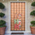 Panda Christmas Door Cover Ho Ho Ho Caramel Pattern - Wonder Print Shop