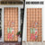 Panda Christmas Door Cover Ho Ho Ho Caramel Pattern - Wonder Print Shop