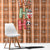 Panda Christmas Window Curtain Ho Ho Ho Caramel Pattern - Wonder Print Shop