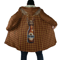 Western Yoke Cloak Rein Beer Christmas Houndstooth Patterns - Wonder Print Shop