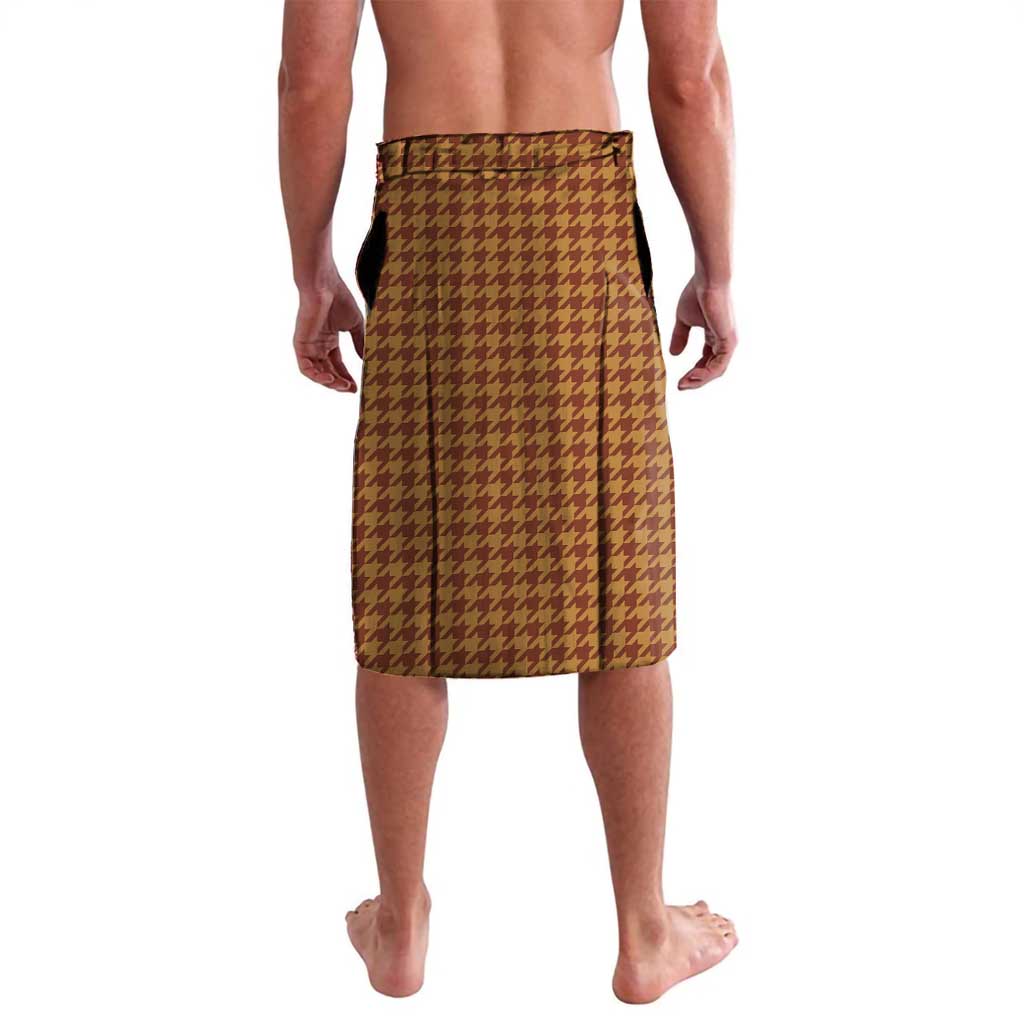 Western Yoke Lavalava Rein Beer Christmas Houndstooth Patterns - Wonder Print Shop