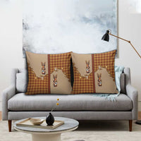 Western Yoke Pillow Cover Rein Beer Christmas Houndstooth Patterns - Wonder Print Shop