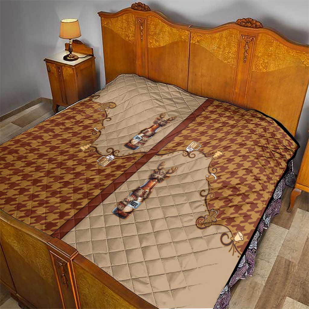 Western Yoke Quilt Rein Beer Christmas Houndstooth Patterns - Wonder Print Shop