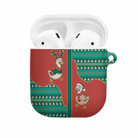 Western Yoke AirPods Case Merry Duckmas Funny Style - Wonder Print Shop
