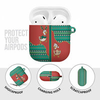 Western Yoke AirPods Case Merry Duckmas Funny Style - Wonder Print Shop