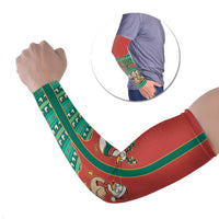 Western Yoke Arm Sleeves Merry Duckmas Funny Style - Wonder Print Shop