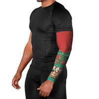Western Yoke Arm Sleeves Merry Duckmas Funny Style - Wonder Print Shop