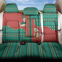 Western Yoke Back Car Seat Cover Merry Duckmas Funny Style - Wonder Print Shop