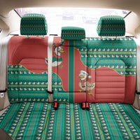 Western Yoke Back Car Seat Cover Merry Duckmas Funny Style - Wonder Print Shop