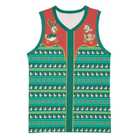 Western Yoke Basketball Jersey Merry Duckmas Funny Style - Wonder Print Shop