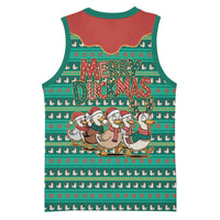 Western Yoke Basketball Jersey Merry Duckmas Funny Style - Wonder Print Shop