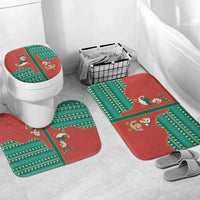 Western Yoke Bathroom Set Merry Duckmas Funny Style - Wonder Print Shop