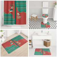 Western Yoke Bathroom Set Merry Duckmas Funny Style - Wonder Print Shop