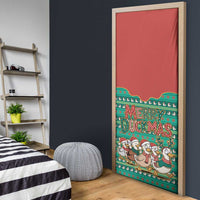 Western Yoke Door Cover Merry Duckmas Funny Style - Wonder Print Shop