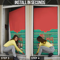 Western Yoke Door Cover Merry Duckmas Funny Style - Wonder Print Shop