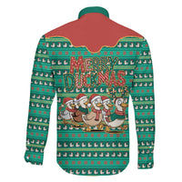 Western Yoke Family Matching Mermaid Dress and Hawaiian Shirt Merry Duckmas Funny Style - Wonder Print Shop