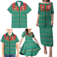 Western Yoke Family Matching Puletasi and Hawaiian Shirt Merry Duckmas Funny Style - Wonder Print Shop