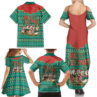 Western Yoke Family Matching Summer Maxi Dress and Hawaiian Shirt Merry Duckmas Funny Style - Wonder Print Shop