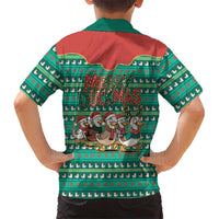 Western Yoke Kid Hawaiian Shirt Merry Duckmas Funny Style - Wonder Print Shop
