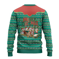 Western Yoke Ugly Christmas Sweater Merry Duckmas Funny Style - Wonder Print Shop
