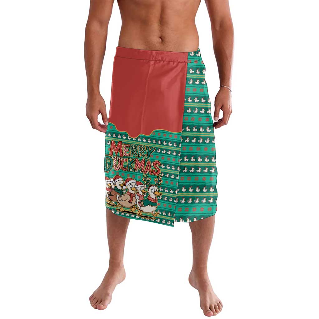 Western Yoke Lavalava Merry Duckmas Funny Style - Wonder Print Shop