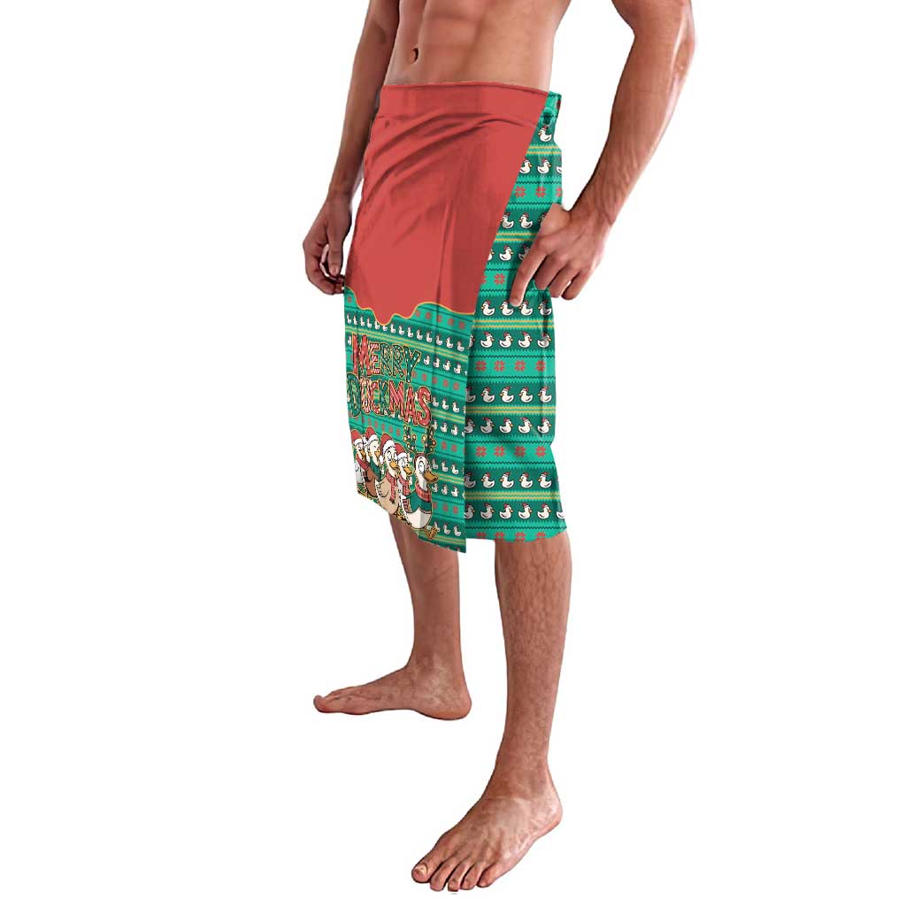Western Yoke Lavalava Merry Duckmas Funny Style - Wonder Print Shop
