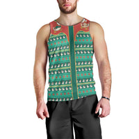 Western Yoke Men Tank Top Merry Duckmas Funny Style - Wonder Print Shop