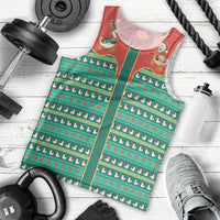 Western Yoke Men Tank Top Merry Duckmas Funny Style - Wonder Print Shop