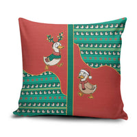 Western Yoke Pillow Cover Merry Duckmas Funny Style - Wonder Print Shop