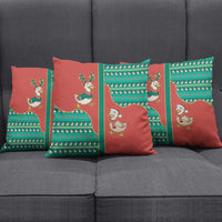 Western Yoke Pillow Cover Merry Duckmas Funny Style - Wonder Print Shop