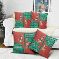 Western Yoke Pillow Cover Merry Duckmas Funny Style - Wonder Print Shop