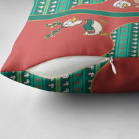 Western Yoke Pillow Cover Merry Duckmas Funny Style - Wonder Print Shop