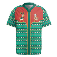 Western Yoke Rugby Jersey Merry Duckmas Funny Style - Wonder Print Shop