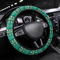 Western Yoke Steering Wheel Cover Merry Duckmas Funny Style - Wonder Print Shop