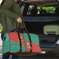 Western Yoke Travel Bag Merry Duckmas Funny Style - Wonder Print Shop