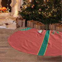Western Yoke Tree Skirt Merry Duckmas Funny Style - Wonder Print Shop