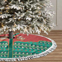Western Yoke Tree Skirt Merry Duckmas Funny Style - Wonder Print Shop