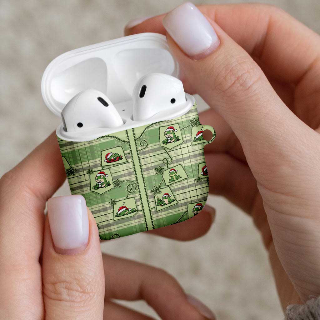Western Yoke AirPods Case Frog Christmas Cute Style - Wonder Print Shop