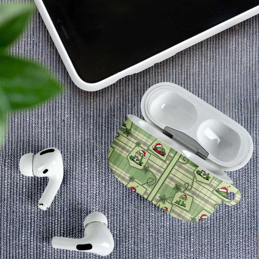 Western Yoke AirPods Case Frog Christmas Cute Style - Wonder Print Shop