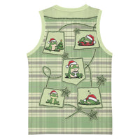 Western Yoke Basketball Jersey Frog Christmas Cute Style - Wonder Print Shop