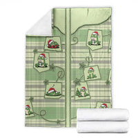 Western Yoke Blanket Frog Christmas Cute Style - Wonder Print Shop