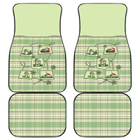 Western Yoke Car Mats Frog Christmas Cute Style - Wonder Print Shop