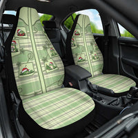 Western Yoke Car Seat Cover Frog Christmas Cute Style - Wonder Print Shop