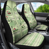 Western Yoke Car Seat Cover Frog Christmas Cute Style - Wonder Print Shop