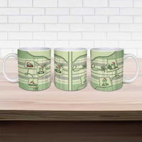 Western Yoke Ceramic Mug Frog Christmas Cute Style - Wonder Print Shop